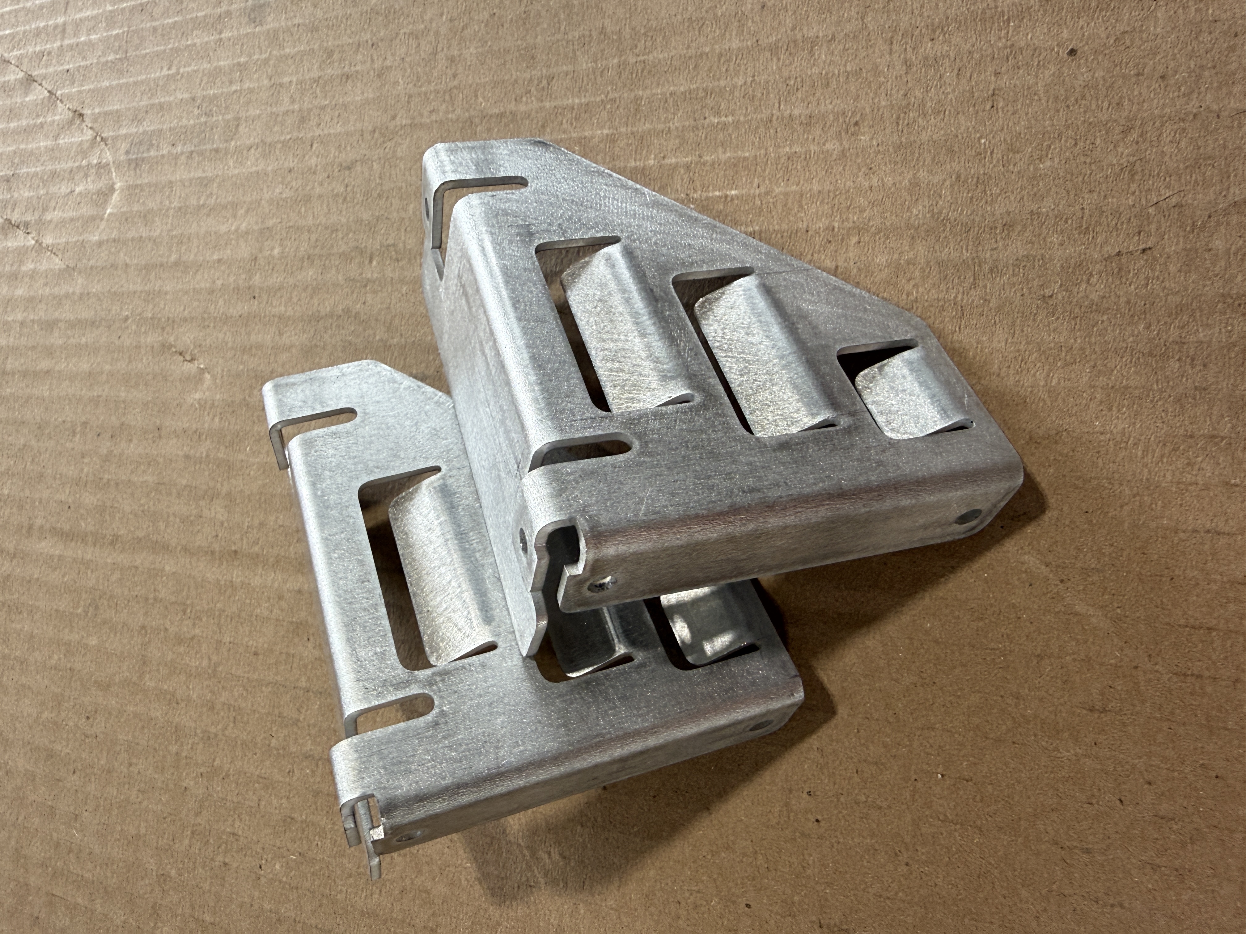 Aluminum mounting brackets
